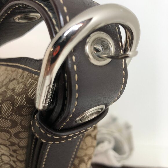 Coach Vintage Signature Large Duffle Shoulder Bag - Picture 2 of 14